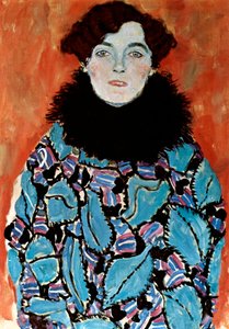 Portræt af Johanna Staude, 1917-1918 af Gustav Klimt