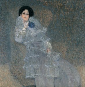 Portræt af Marie Henneberg af Gustav Klimt