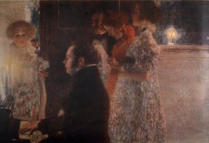 Schubert ved klaveret