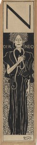 Misundelsen, 1898. af Gustav Klimt