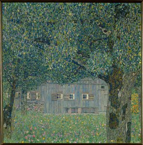 Bondegård i Øvre Østrig af Gustav Klimt