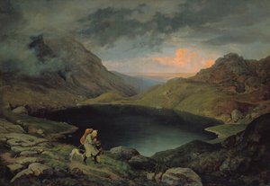 Sø i Riesengebirge, 1839