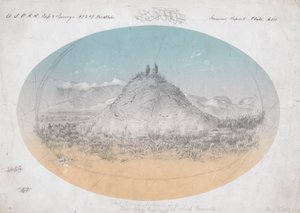 Hot Spring Mound i af Gustav Sohon