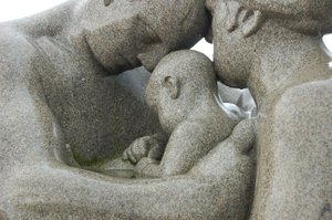 Skulpturer i Vigeland Skulpturpark (foto)