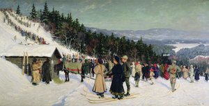 Skistævne i Fjelkenhill