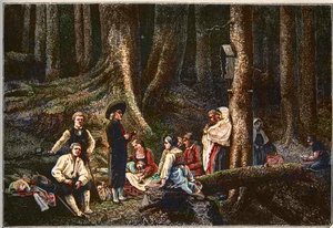 Pilgrimmene fra klosteret St. Odile - Les pelerins de l