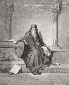 Solomon, illustration fra Dores 