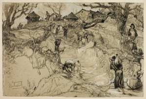 Aquemoun, Algeriet af Gustave Achille Guillaumet