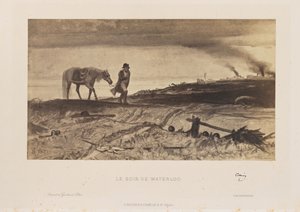 Gustave Brion - Aftenen ved Waterloo af Gustave Brion