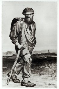 Jean Valjean, illustration fra 