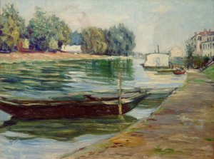 Seine-bankerne af Gustave Caillebotte