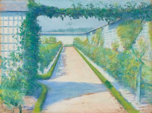 Grøntsagshave, Yerres, 1877 af Gustave Caillebotte
