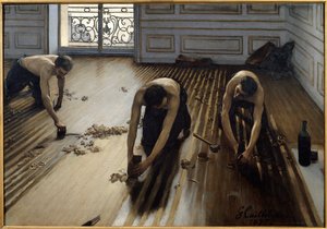 Flad parket af Gustave Caillebotte