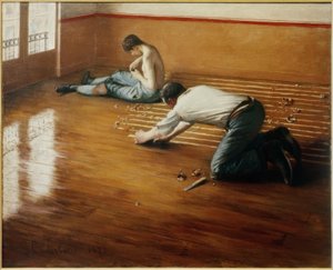 Gulvafhøvler af Gustave Caillebotte