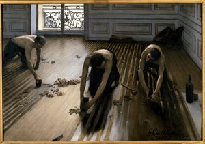 Gulvskrabere af Gustave Caillebotte
