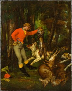 Efter jagten af Gustave Courbet