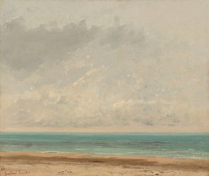 Stille Hav af Gustave Courbet