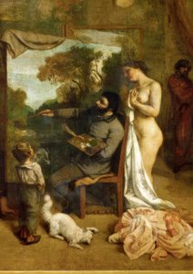 Studiet af Gustave Courbet
