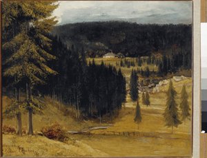 La ferme des Pussets af Gustave Courbet