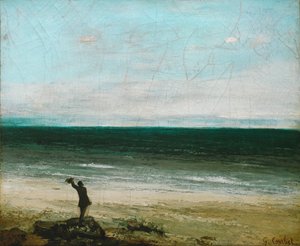Palavas (olie på lærred) af Gustave Courbet