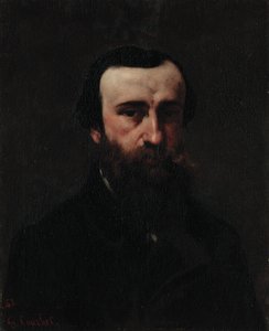 Portræt af Monsieur Nicolle, 1862 af Gustave Courbet
