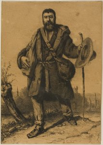 Apostlen Jean Journet af Gustave Courbet