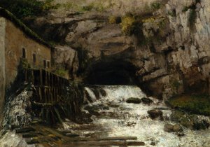 The Source of the Loue, 1864 af Gustave Courbet