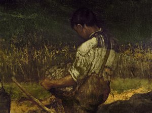 The Stonebreakers, detalje, ca. 1849 (olie på lærred) af Gustave Courbet