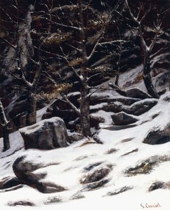 Vinter, ca. 1873 af Gustave Courbet