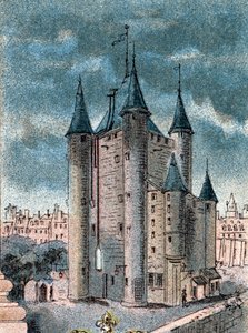 Udsigt over Temple-fængslet i Paris