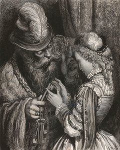 Blåfugl af Gustave Dore