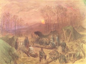 En militærlejr af Gustave Dore