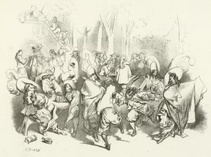 Efter Richelieus dekret mod duellering (dybtryk) af Gustave Dore