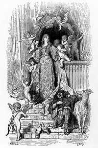 Alcina i sin herlighed af Gustave Dore