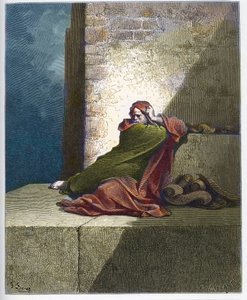 Baruch - Baruch ben Neria - Indgravering fra "The Dore Bible" af Gustave Dore (1832-1883) af Gustave Dore