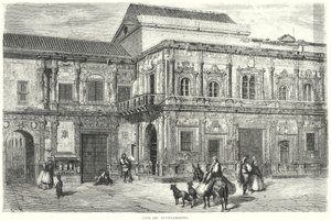 Rådhus (gravering) af Gustave Dore