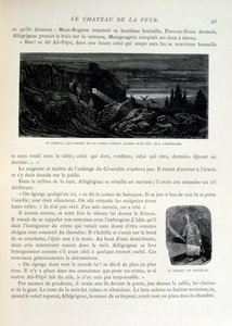 Croque-Mitaine; 1863 illustration, af Gustave Dore (1832 1883); Fransk kunstner, grafiker, illustrator. Croque-Mitaine (The bogeyman) en ondsindet karakter præsenteret for børn for at skræmme dem og dermed gøre dem klogere. af Gustave Dore