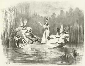 Dandyisme ruralisering (dybtryk) af Gustave Dore