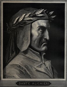 Dante Alighieri 1265-1321, 1860 af Gustave Dore
