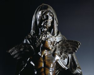 Detalje fra Skæbnen og kærligheden af Gustave Dore