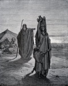 Udvisning af Hagar af Gustave Dore