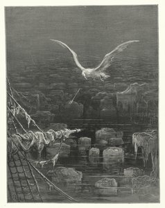 Gustave Dore-illustration til Coleridges Rime of the Ancient Mariner (kobberstik) af Gustave Dore