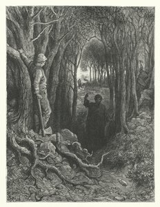 Gustave Dore-illustration til Coleridges Rime of the Ancient Mariner (kobberstik) af Gustave Dore