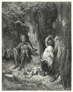Gustave Dores Don Quixote: "Hold op!" råbte han; 