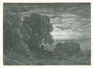 Highgate, London af Gustave Dore