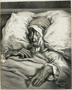 Illustration fra romanen Don Quixote, af Miguel de Cervantes, 1863. af Gustave Dore