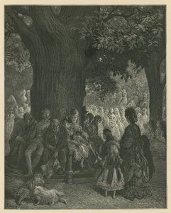 Kensington Gardens, London af Gustave Dore