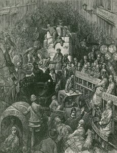 Londons gadebillede af Gustave Dore