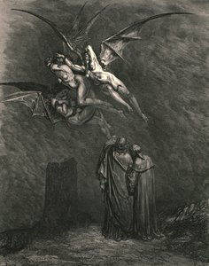Mærk du hver forfærdelige Erynnis, c1890. af Gustave Dore