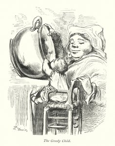 Marthas hævn (gravering) af Gustave Dore